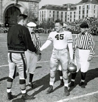 Captains Meet Before 1942 Army-Navy Game